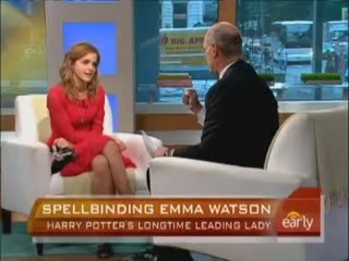 Emma Watson à "The Early Show 2009"