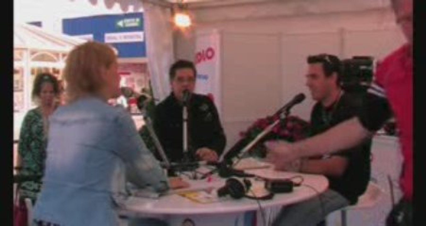 Rodeo Prod à la radio de la foire de Romans