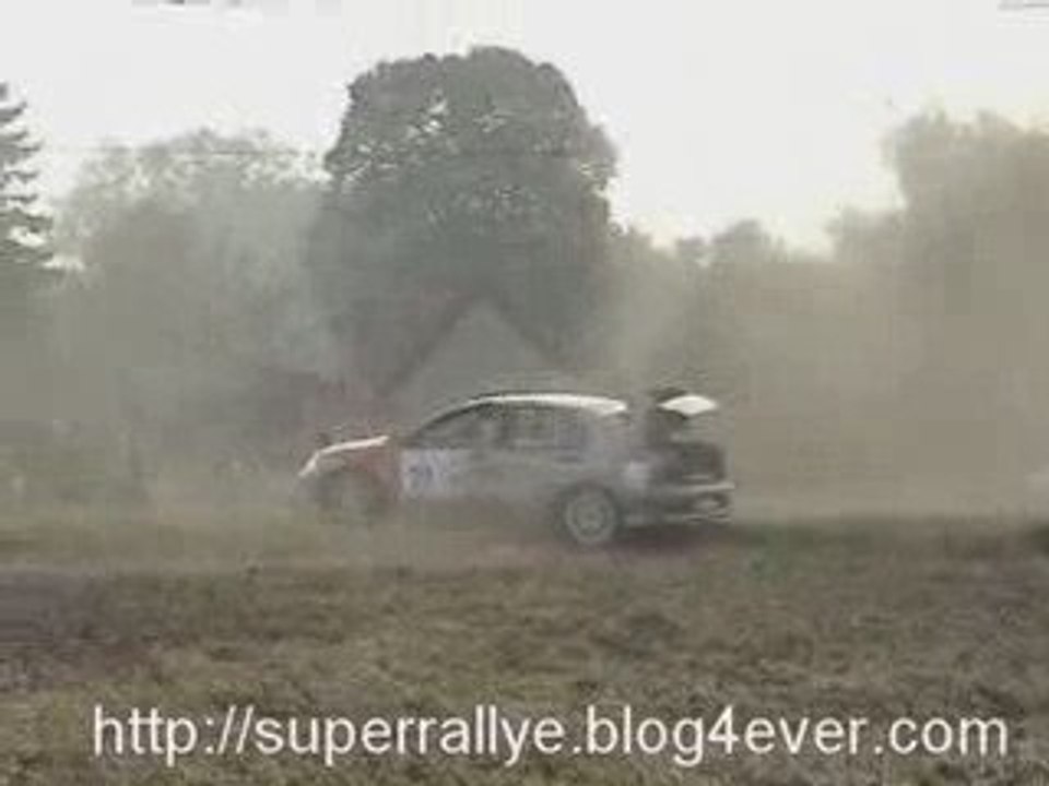 sortie bocquet/lorenzon rallye du val de bresle 2009