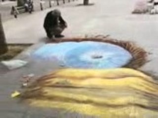 sokak ressamı 3d street painting