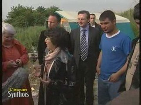 Déplacement de Corinne Lepage à Loon-Plage