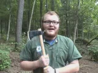 Camp Arrowhead for Boys Axe Throwing