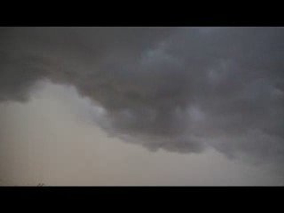 Tlemcen sous un orage...!!!