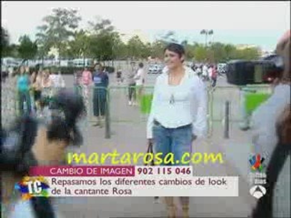 LOS CAMBIOS DE LOOK DE ROSA - ANTENA3