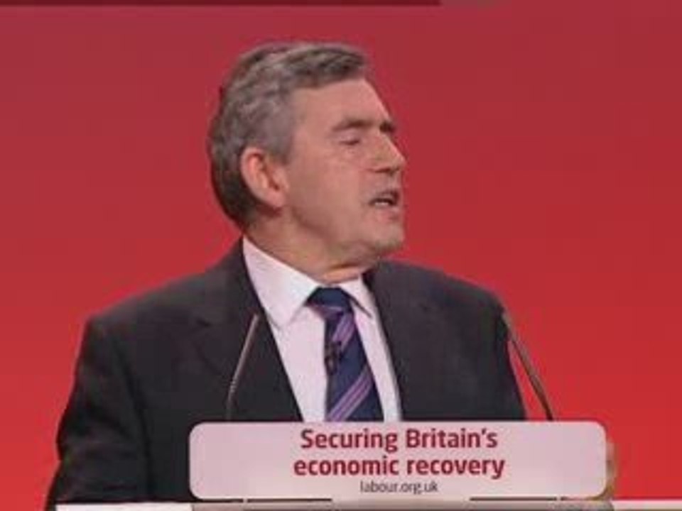 Brown pledges green future for Britain