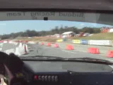 caméra embarquée finale slaloms 2009 plouay 106 kit car