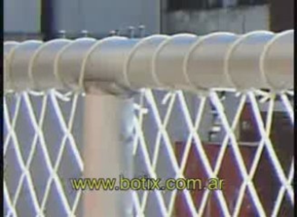 Proteccion para balcon con malla de seguridad