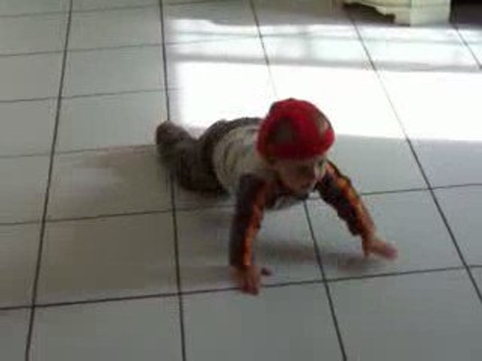 les premiers pas de Mathys (2)