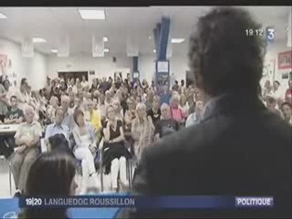 Vote militants PS Régionales au JT de Fr3 LR 29.09.2009