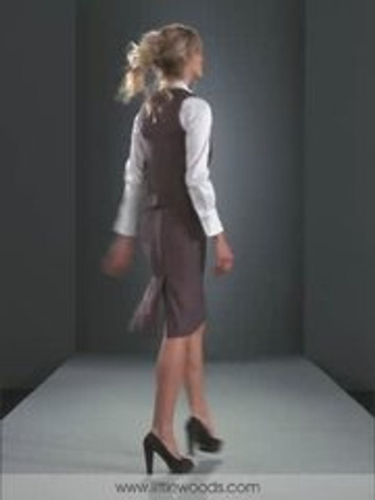 Trinny & Susannah - HERRINGBONE SKIRT