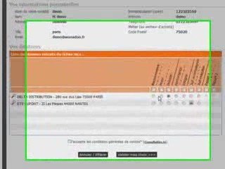 Démo Passerelle Ciel