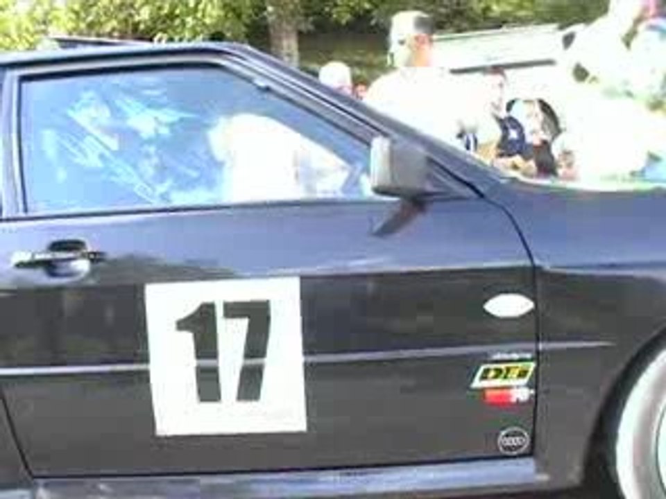 audi quattro à la montée historique de la muraz. 5eme montée