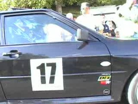 audi quattro à la montée historique de la muraz. 5eme montée