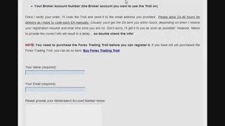 Forex Trading Troll Registration Instructions