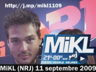 Dérapage d'un auditeur de MiKL (NRJ) sur le 11 septembre