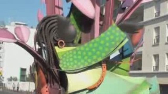 Inauguration sculpture du rond point