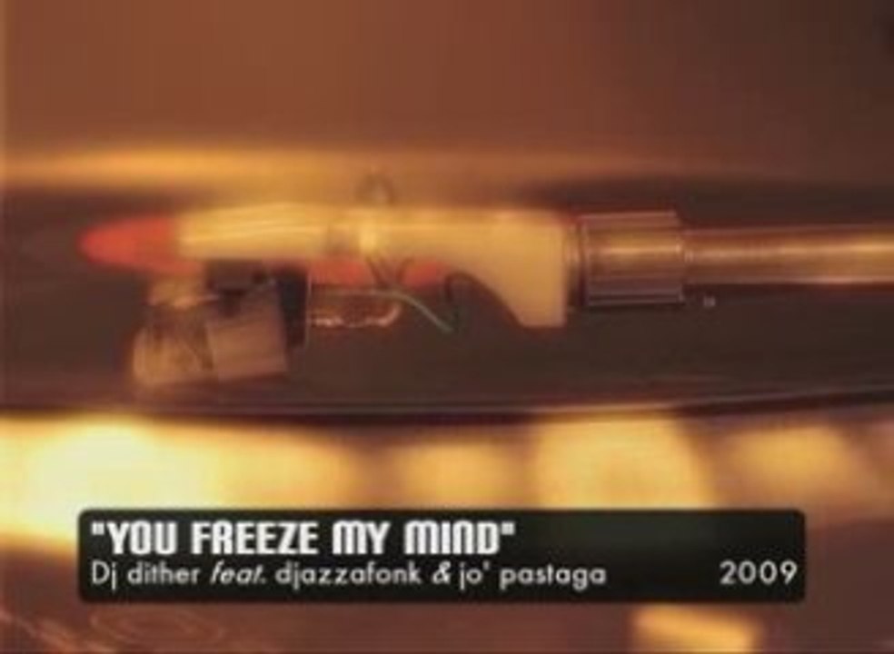 You Freeze my mind