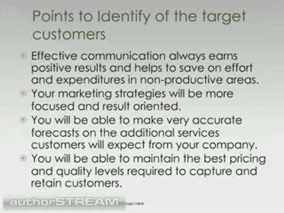 Target Marketing Strategy