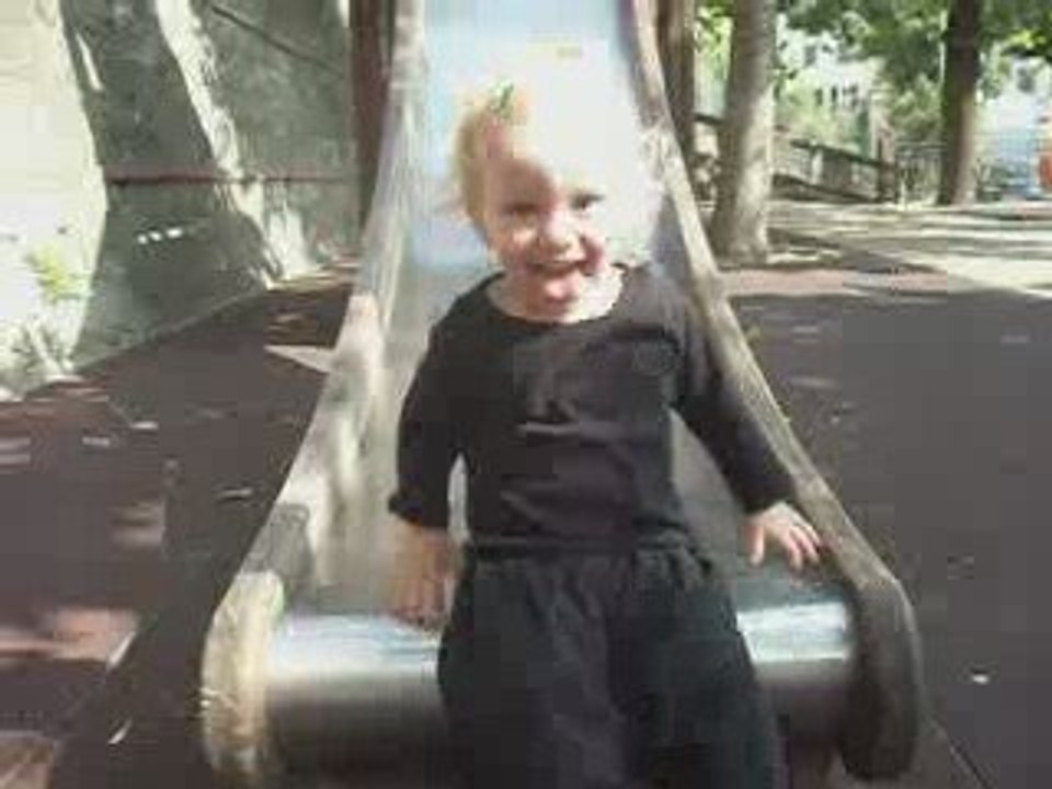 tobogan en italie, 18 mois