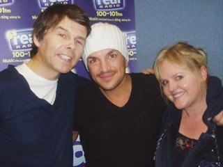 Peter Andre on Real Radio on Tuesday 29/09/09
