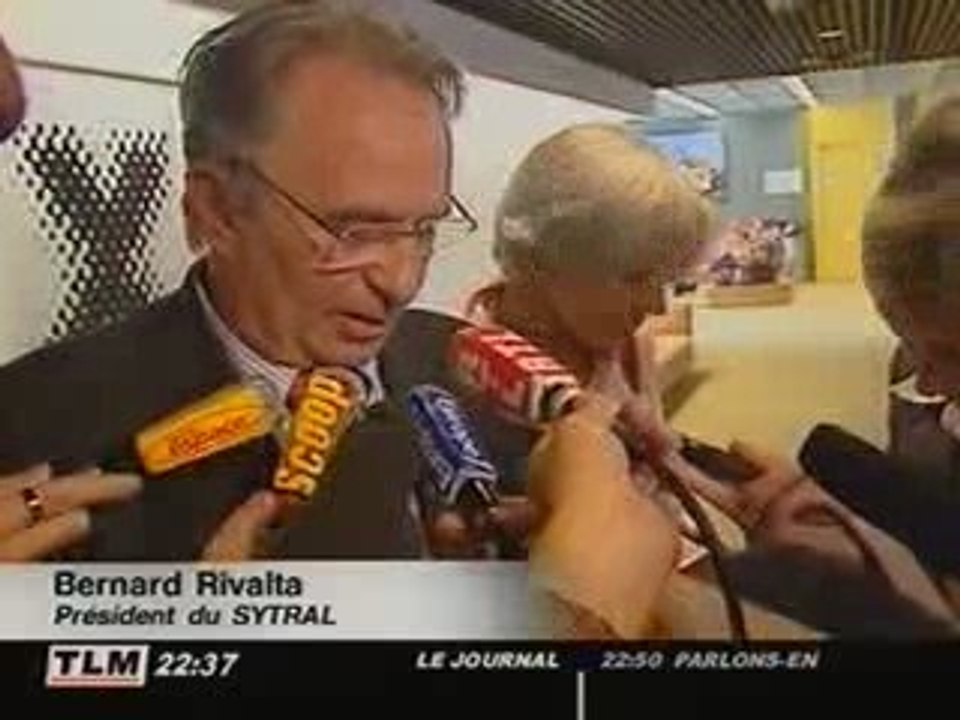 TCL : Gérard Collomb intervient (Lyon)