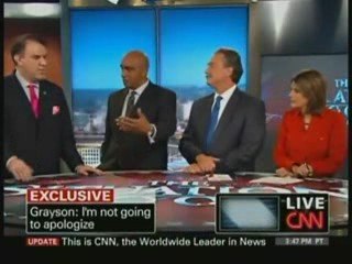 Alan Grayson On CNN Republicans Knuckle Dragging Neanderth