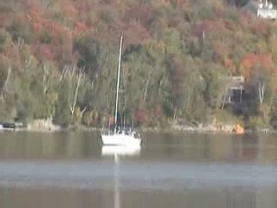 Lake Tremblant boat ride in Mont Tremblant real estate area