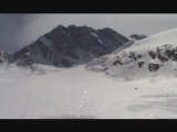 Descente sous les grandes Jorasses chamonix 2009