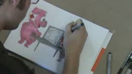 Le croquis mimezi : Roselyne Bachelot face à la grippeA