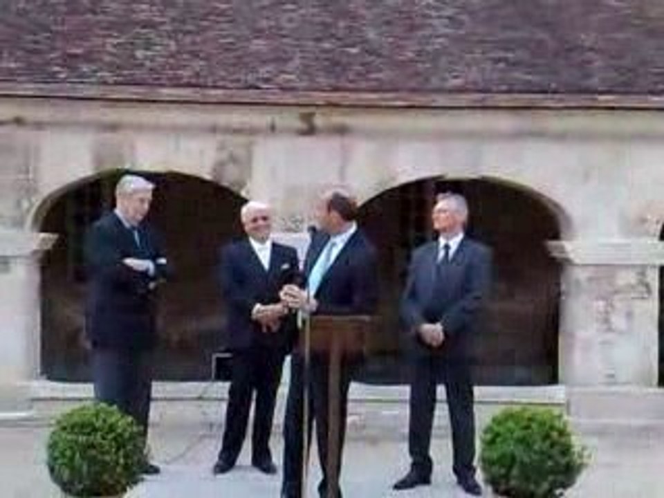700 ans du moncel inauguré par E. Woerth