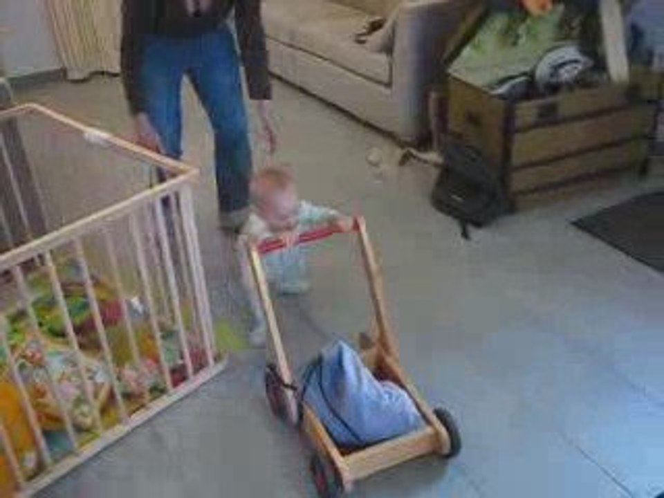 Eugène et son chariot