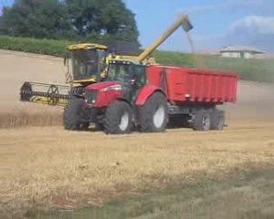 MOISSON 2009 BLE DUR TOURNESOL