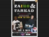 Farkad en concert avec Zaïko le 10 octobre 2009 au 4 Bis !