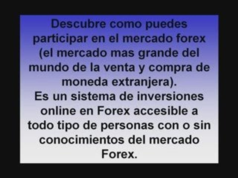 como ganar dinero por internet con inversiones forex