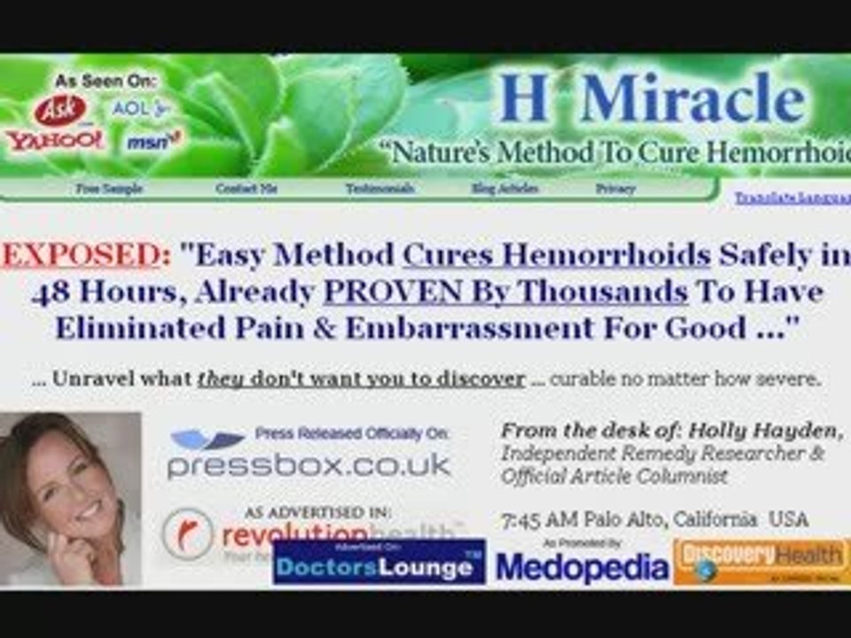 Tratamiento Hemorroides Efectivo