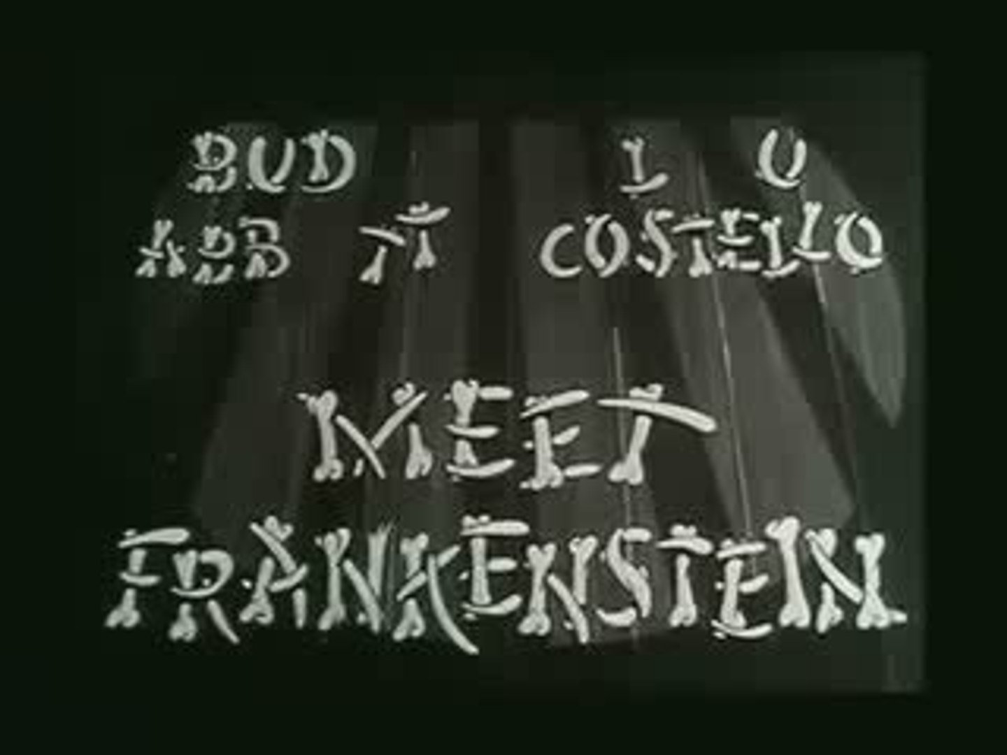ABBOTT and COSTELLO meet FRANKENSTEIN Review