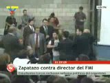 Un zapatazo para el FMI DSK