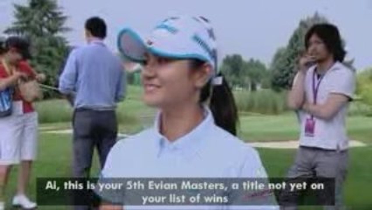interview Wie Ochoa Miya - evian masters 2009 - sfrgolf.fr