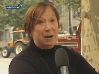 Crise Agricole : 1500 tracteurs das les rues de Strasbourg