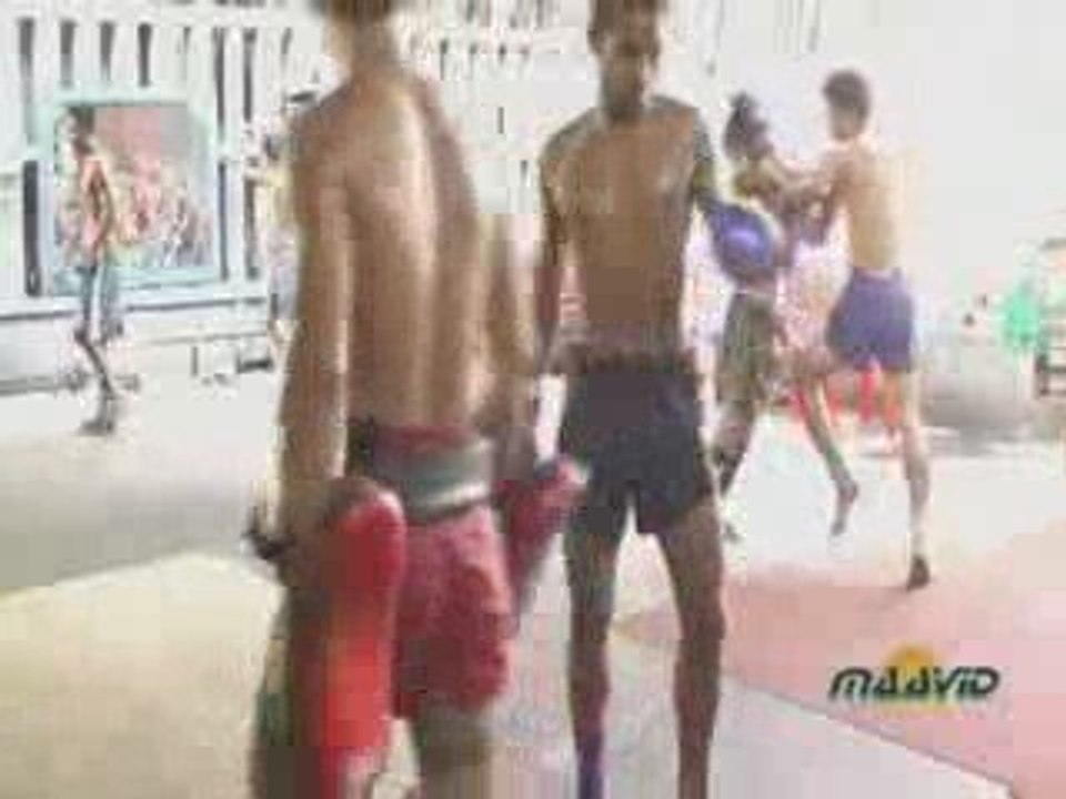 muay thai traning