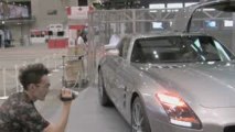 The Tokyo Game Show introducing GT5 featuring the SLS AMG