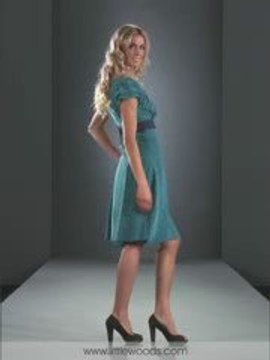 Trinny & Susannah - SILK PLEATED DRESS