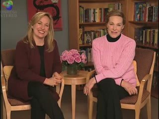 Julie Andrews and Emma Walton Hamilton