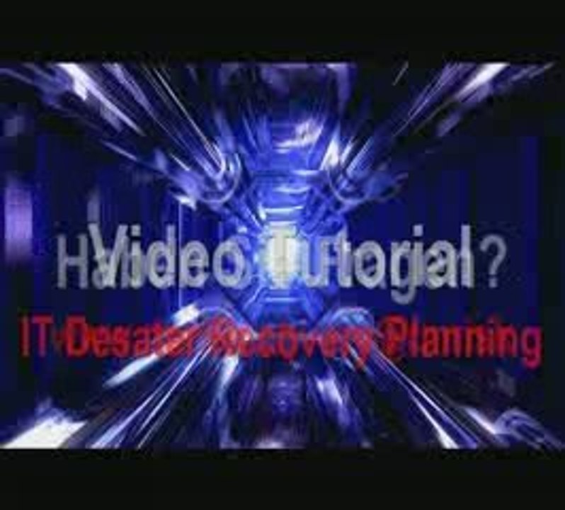 IT Disaster Recovery - Video Tutorial demnächst