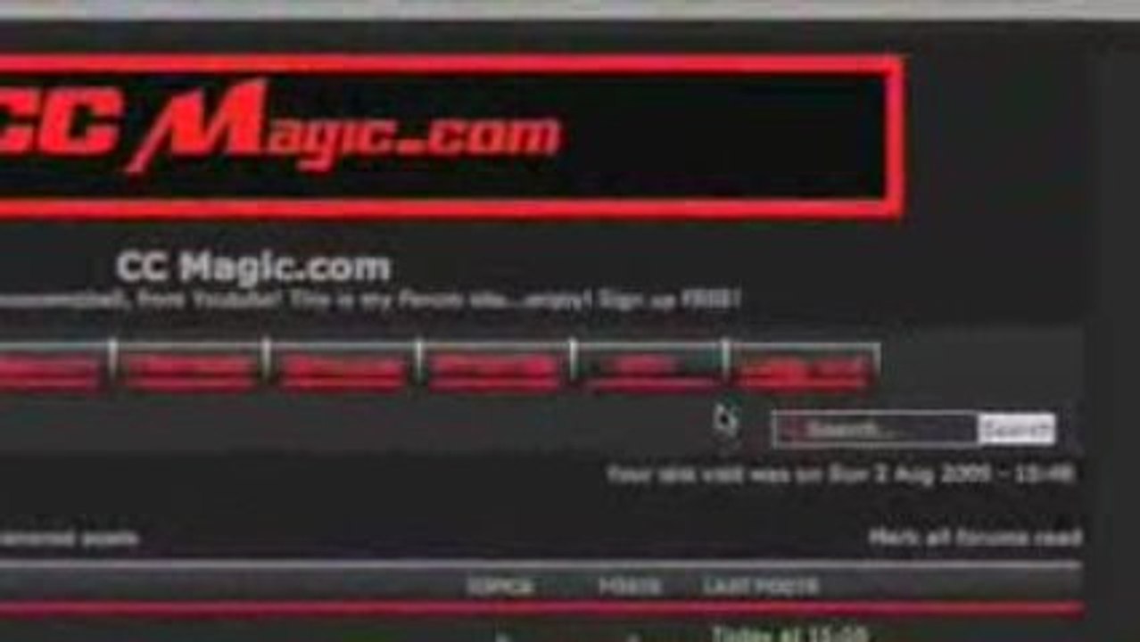 My Forum Site - CC Magic