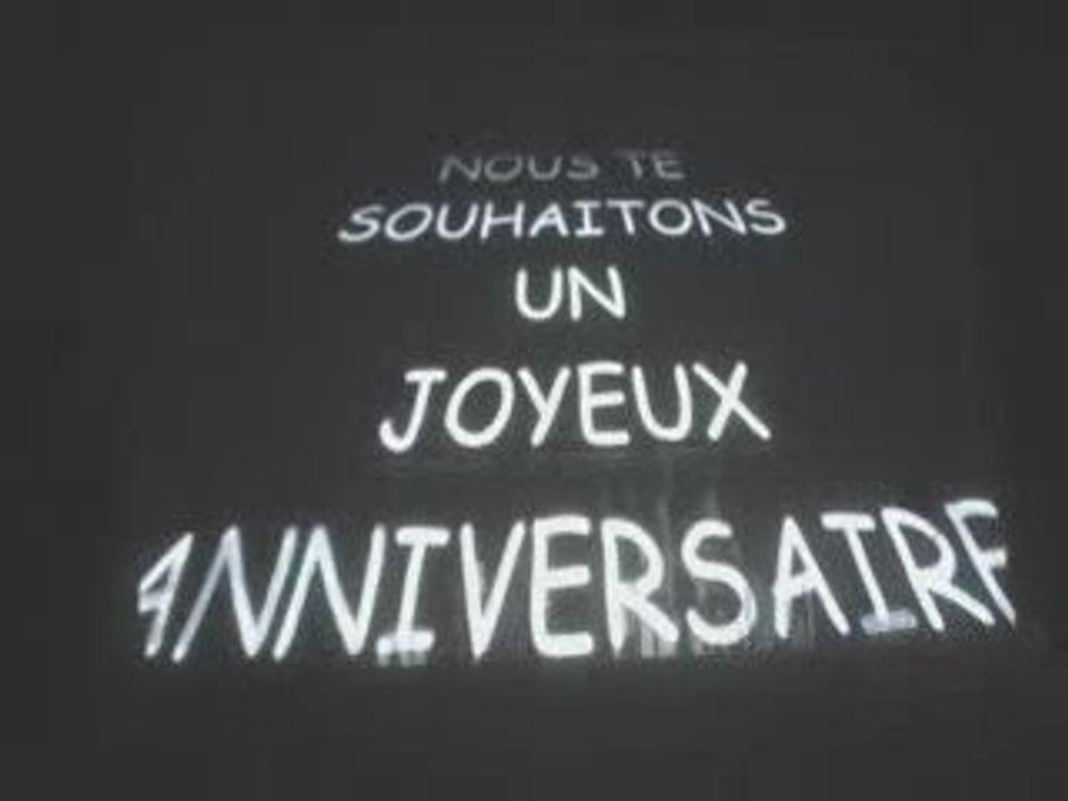 Diaporama Vidéo / Photos Anniversaire Surprise 50 ans Joël - Vidéo