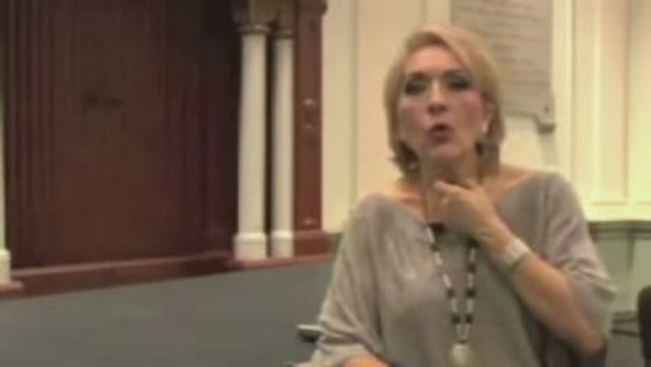 Aylin Sezer in workshop with Nelly Miricioiu
