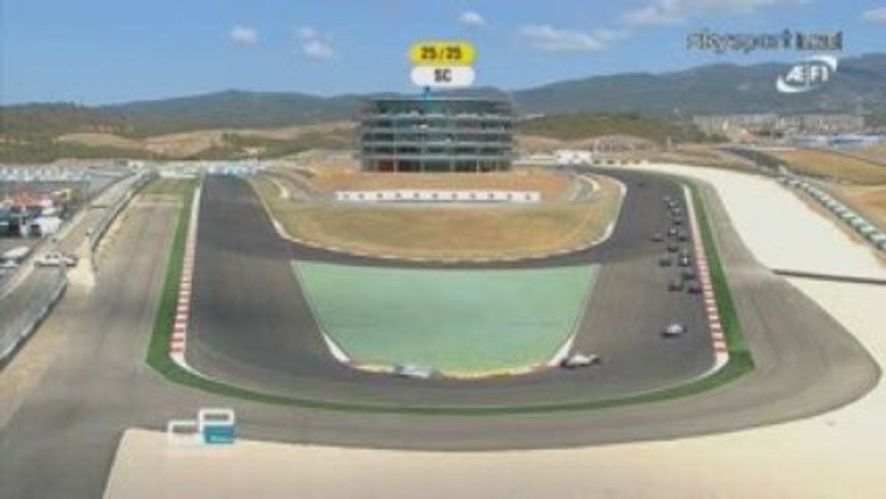 GP2 wypadek na starcie