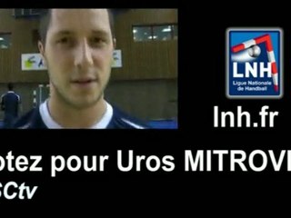 2-10-09 Votez pour Uros Mitrovic sur LNH.fr
