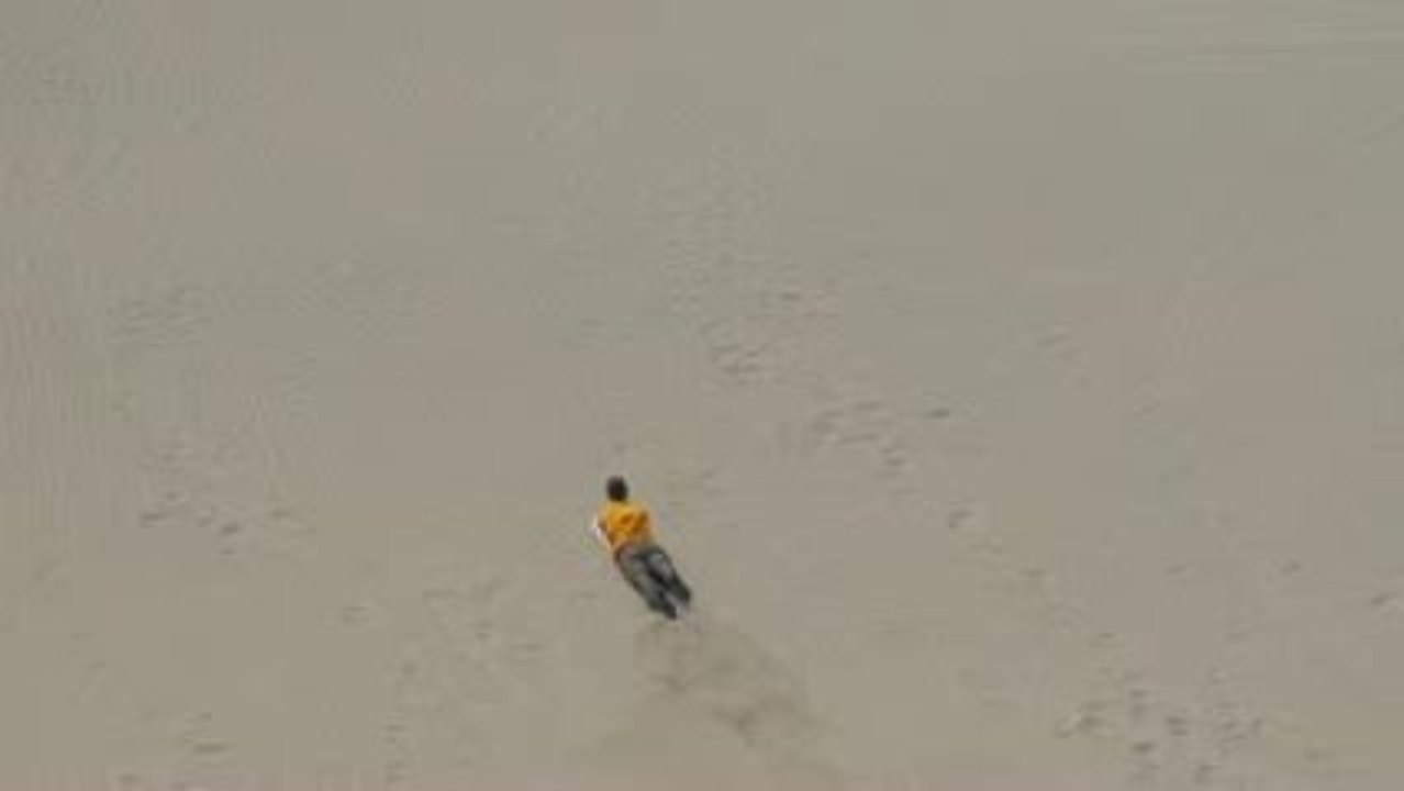 julien sandboard plat ventre